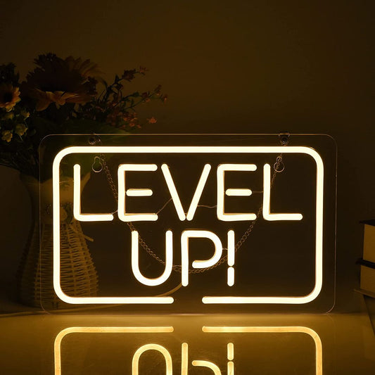 Level UP LED Neon Sign