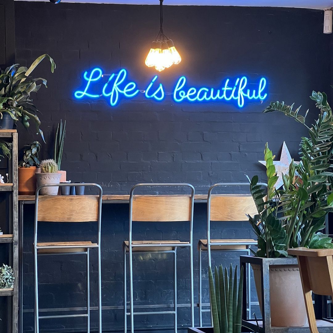 Life is Beautiful Neon Sign