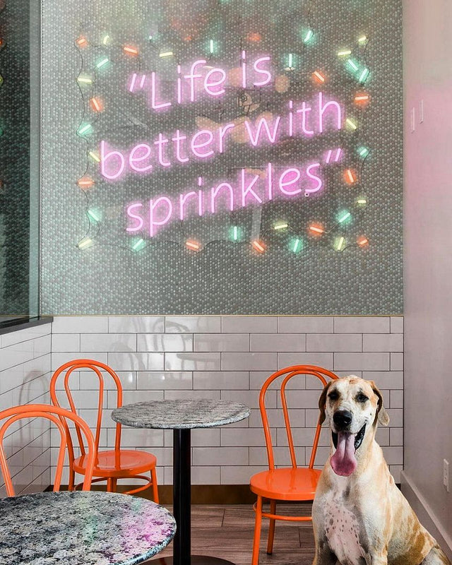 Life is Better with Sprinkles LED Neon Sign light up sign