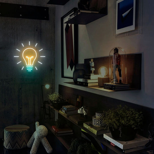 Light Bulb Neon Sign