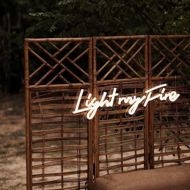 Light My Fire LED Neon Sign light up sign