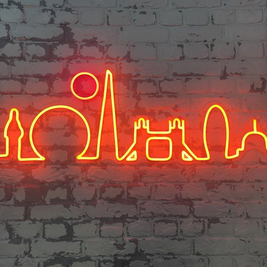 London Skyline Neon Sign