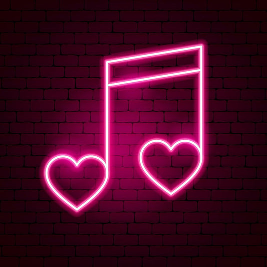 Love Music Neon Sign