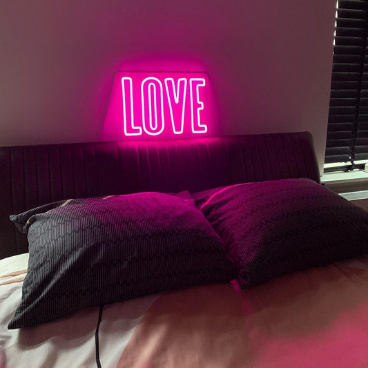Love Neon Signs, Neon Lights, LED Neon Signs for Room, Bars Light Up Signs, Cool Neon Light Signs, Neon Wall Lights