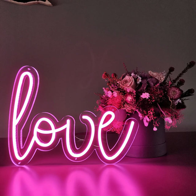 Love LED Neon Sign light up sign