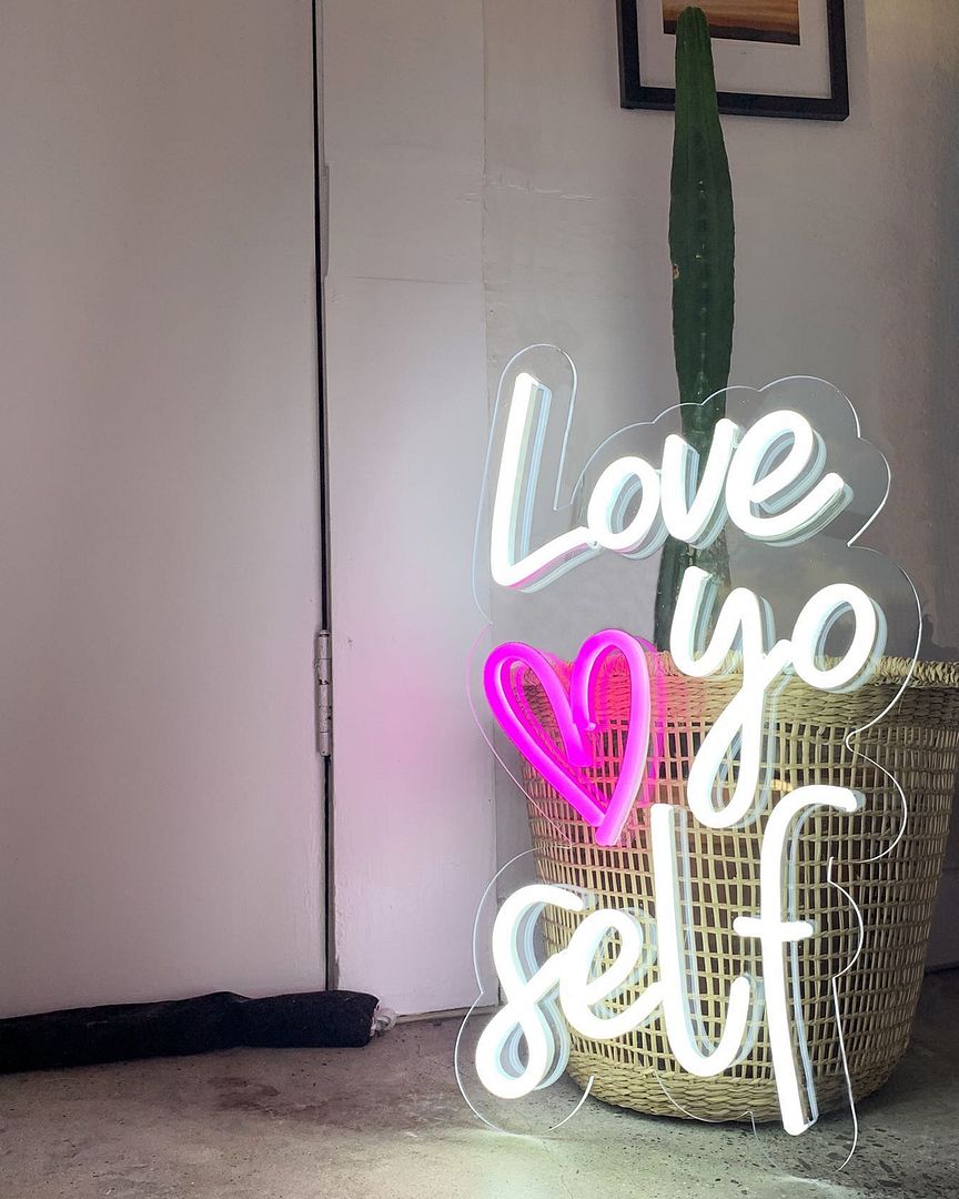 Love Yo Self Neon Sign