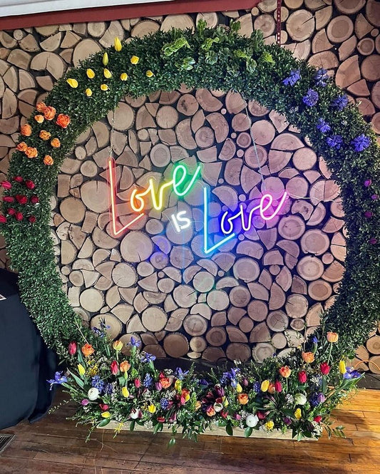 Love is Love Gay Pride Neon Signs, Neon Lights, LED Neon Signs for Room, Bars Light Up Signs, Cool Neon Light Signs, Neon Wall Lights