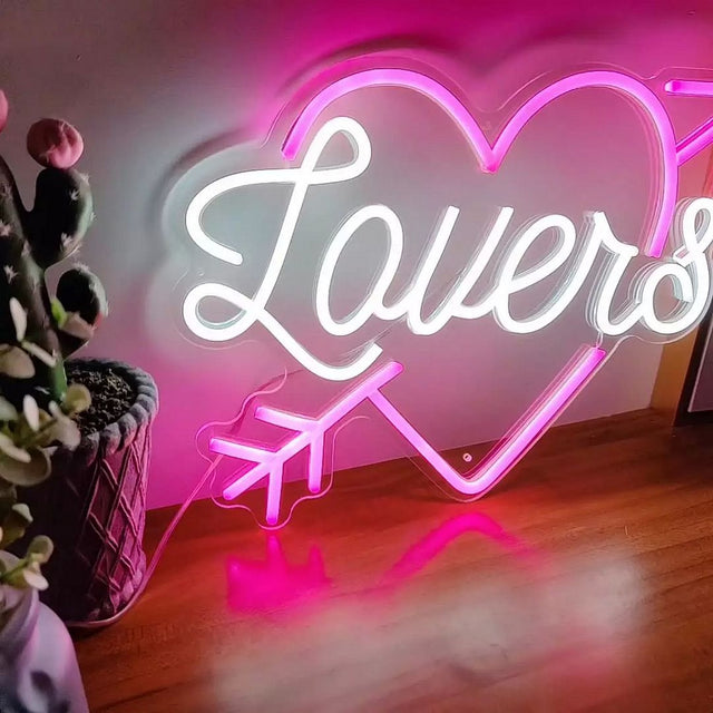 Lovere Italian Love LED Neon Sign for Wedding light up sign