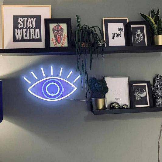 Lucky Eye Neon Sign
