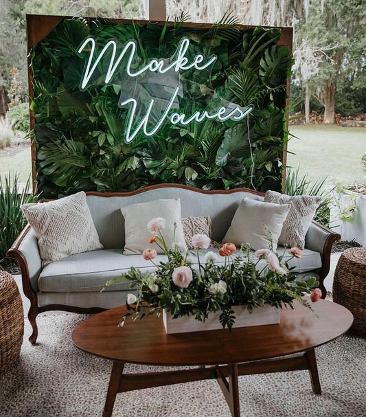 Make Waves Neon Sign