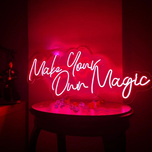 Make Your Own Magic Neon Sign