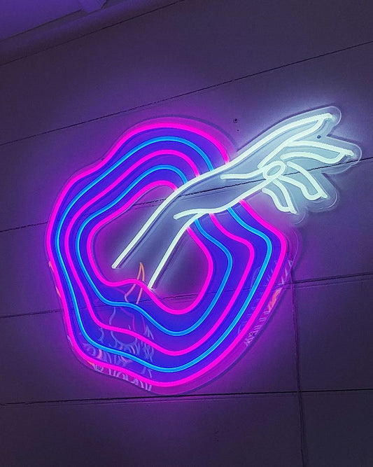 Mano Del Diavolo Neon Sign