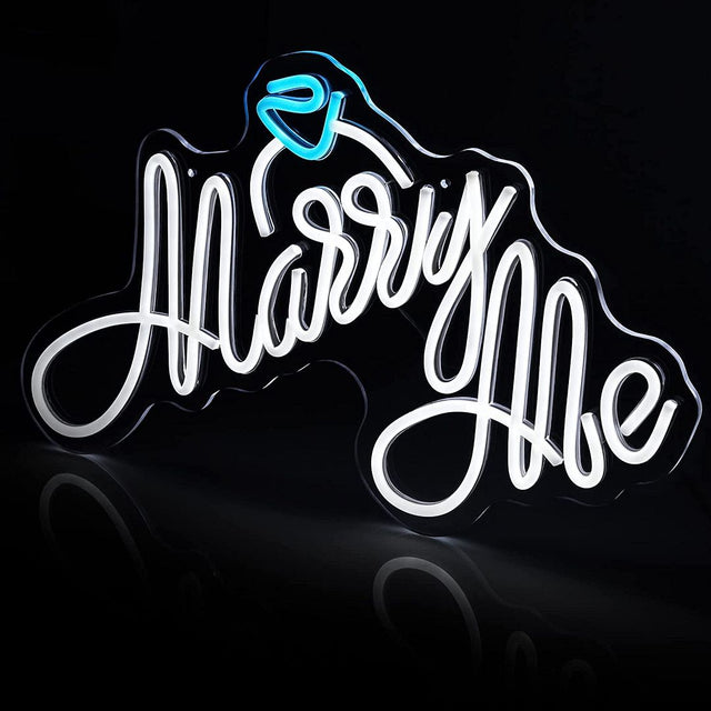 Marry Me LED Neon Sign light up sign