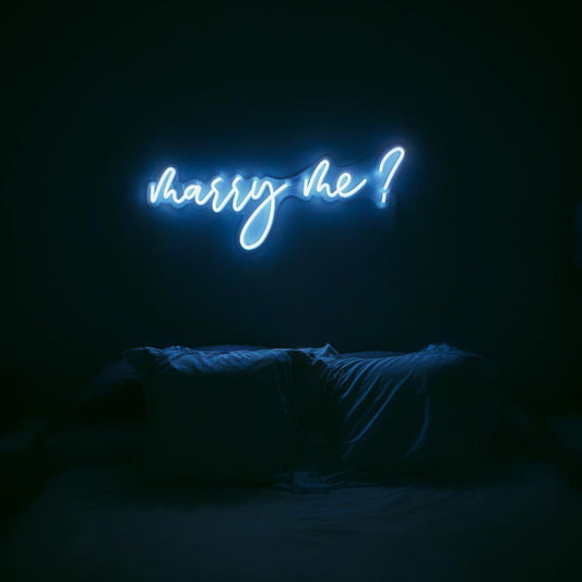 Marry Me Neon Sign