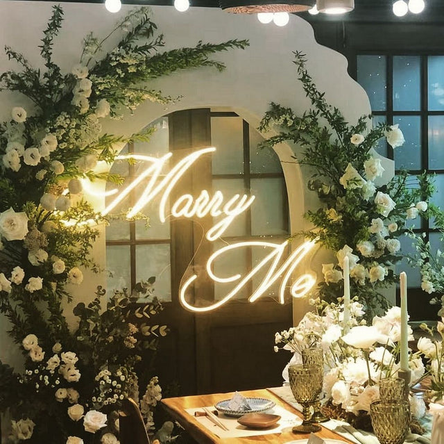 Marry Me LED Neon Sign light up sign