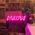 Meow Cat Neon Sign