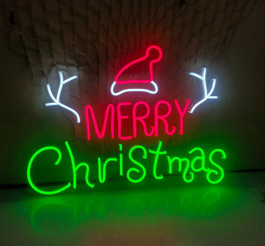 Merry Christmas Neon Sign