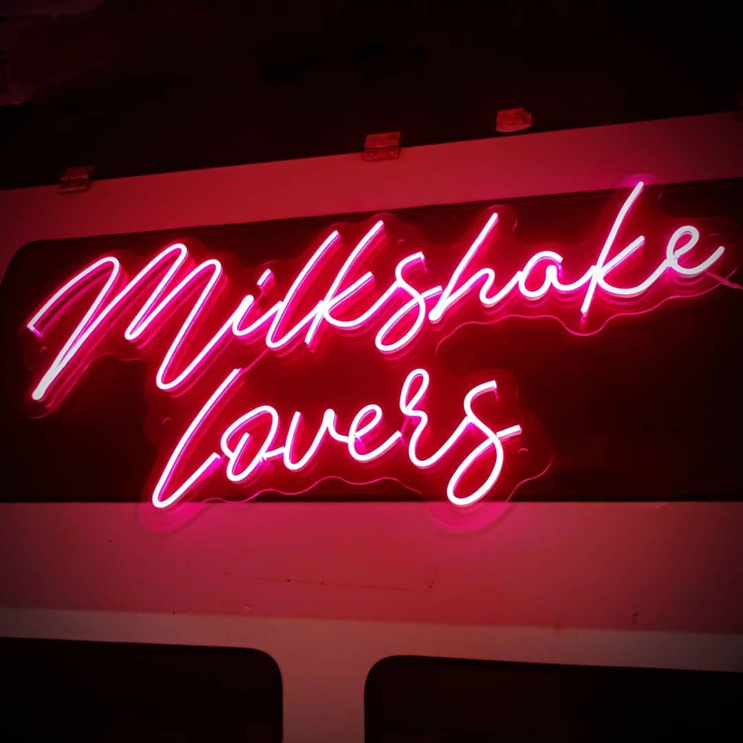 Milkshake lovers Neon Sign