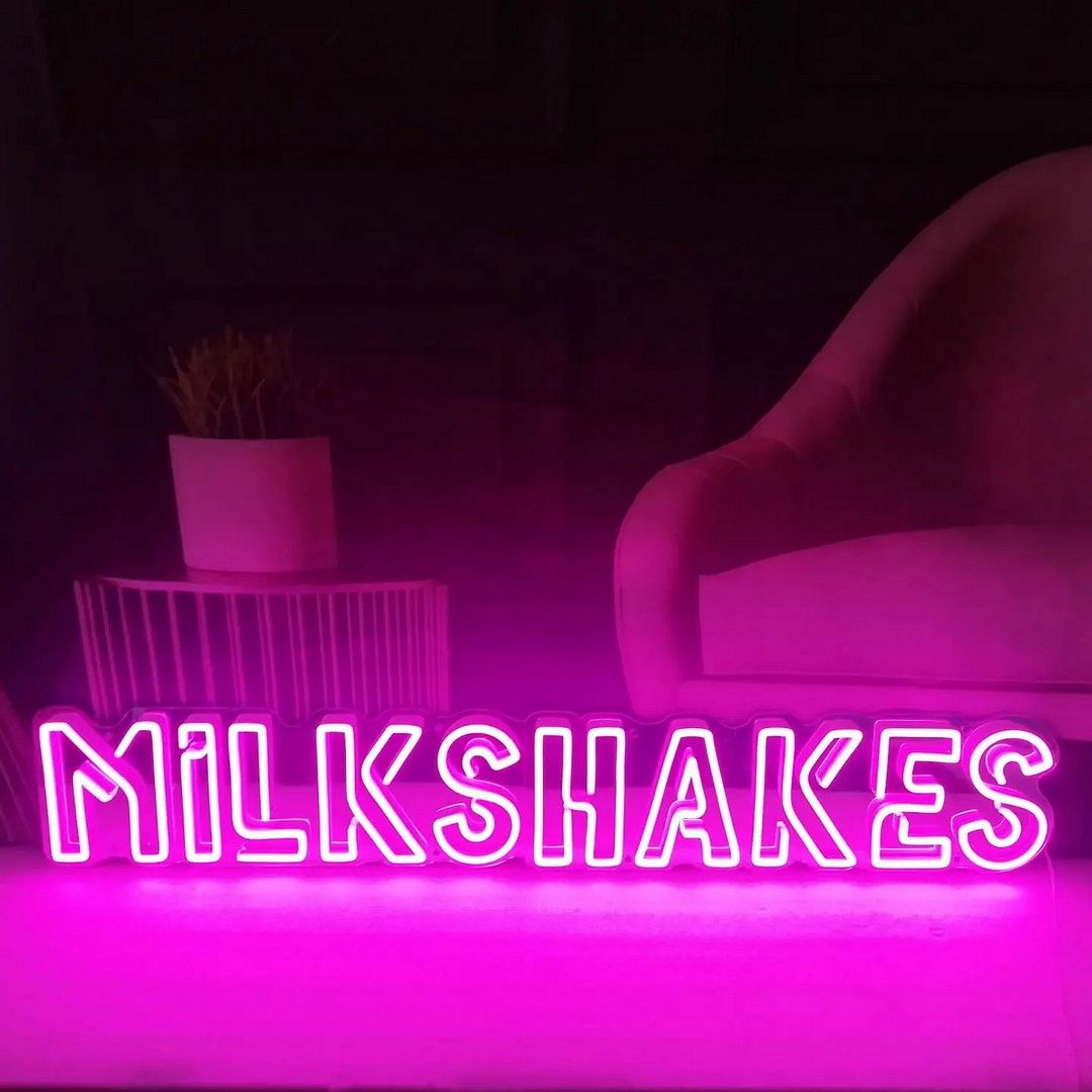 Milkshakes Neon Sign