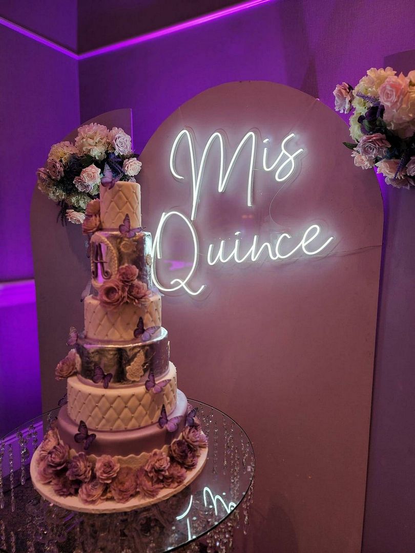 Mis Sign Custom Made Neon Signs, Mis Quince Neon Sign, LED Business Sign – AOOS
