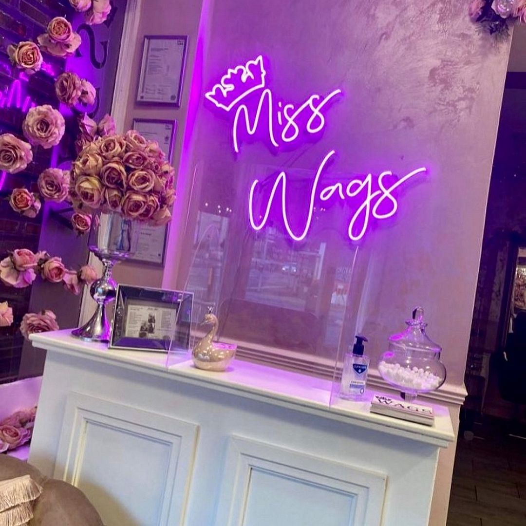 Miss Wags Neon Sign