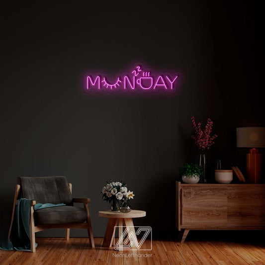 Monday Coffee Neon Sign