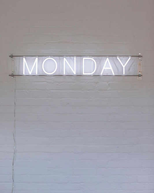Monday Neon Sign