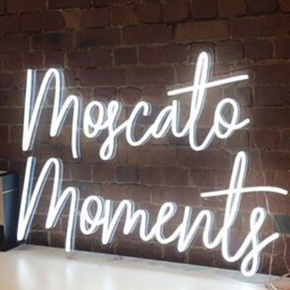 Moscato Moments Bar Neon Sign
