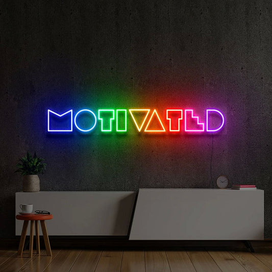 Motivated Neon Sign