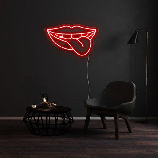 Mouth Neon Sign