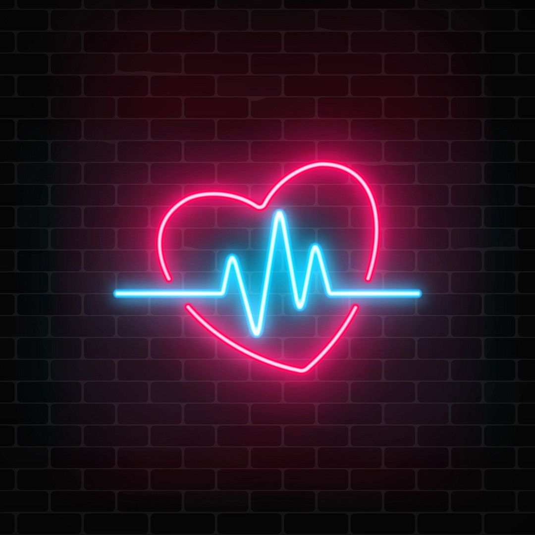 My Heart Beats for You Neon Sign