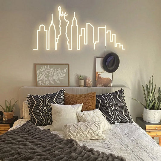 NYC Skyline Neon Sign