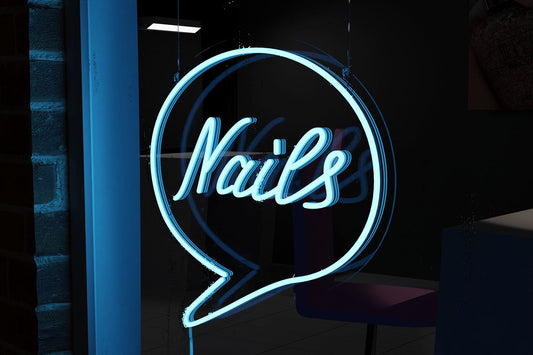 Nails Neon Sign