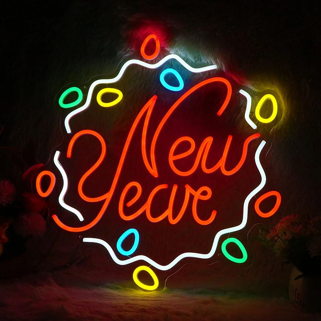 New Year Neon Sign