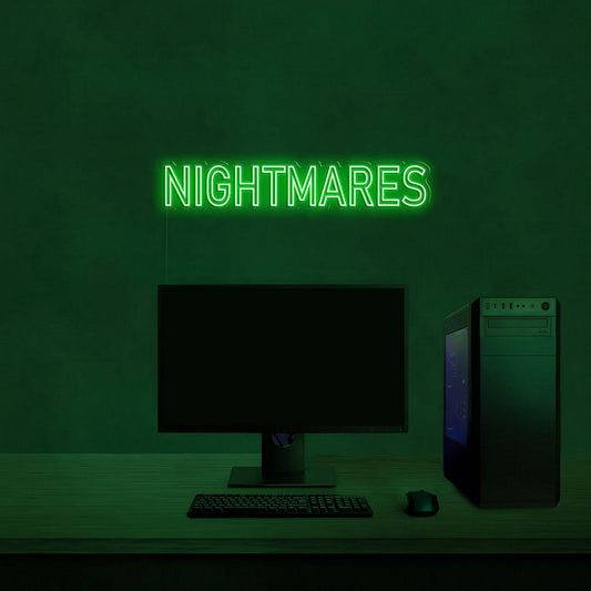 Nightmares Neon Sign