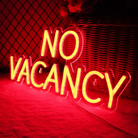No Vacancy Neon Sign