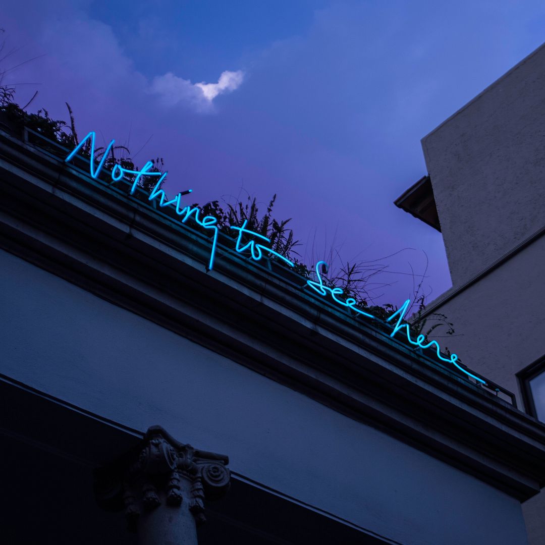 Nothing to See Here Neon Sign
