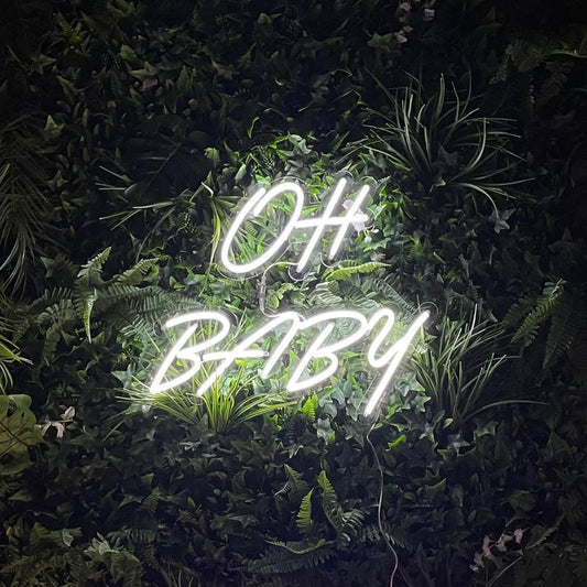 Oh Baby Neon Sign