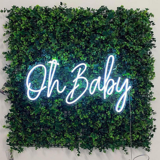 Oh Baby LED Neon Sign light up sign