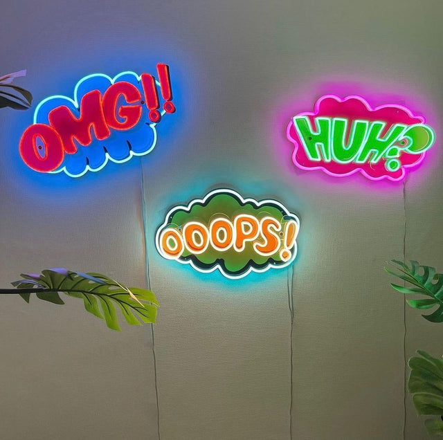 Omg light up sign
