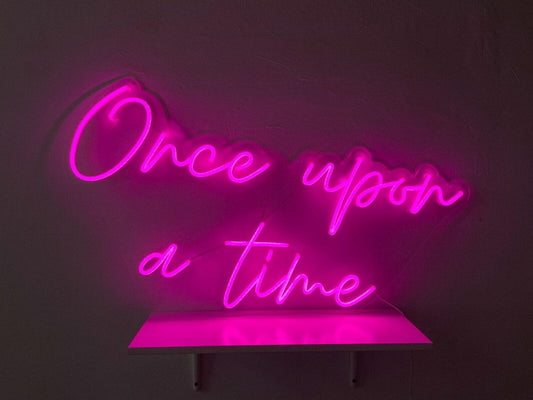 Once Upon a Time Neon Sign