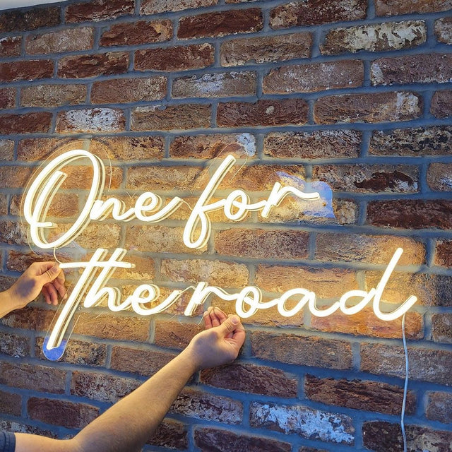 One For The Road LED Neon Sign light up sign