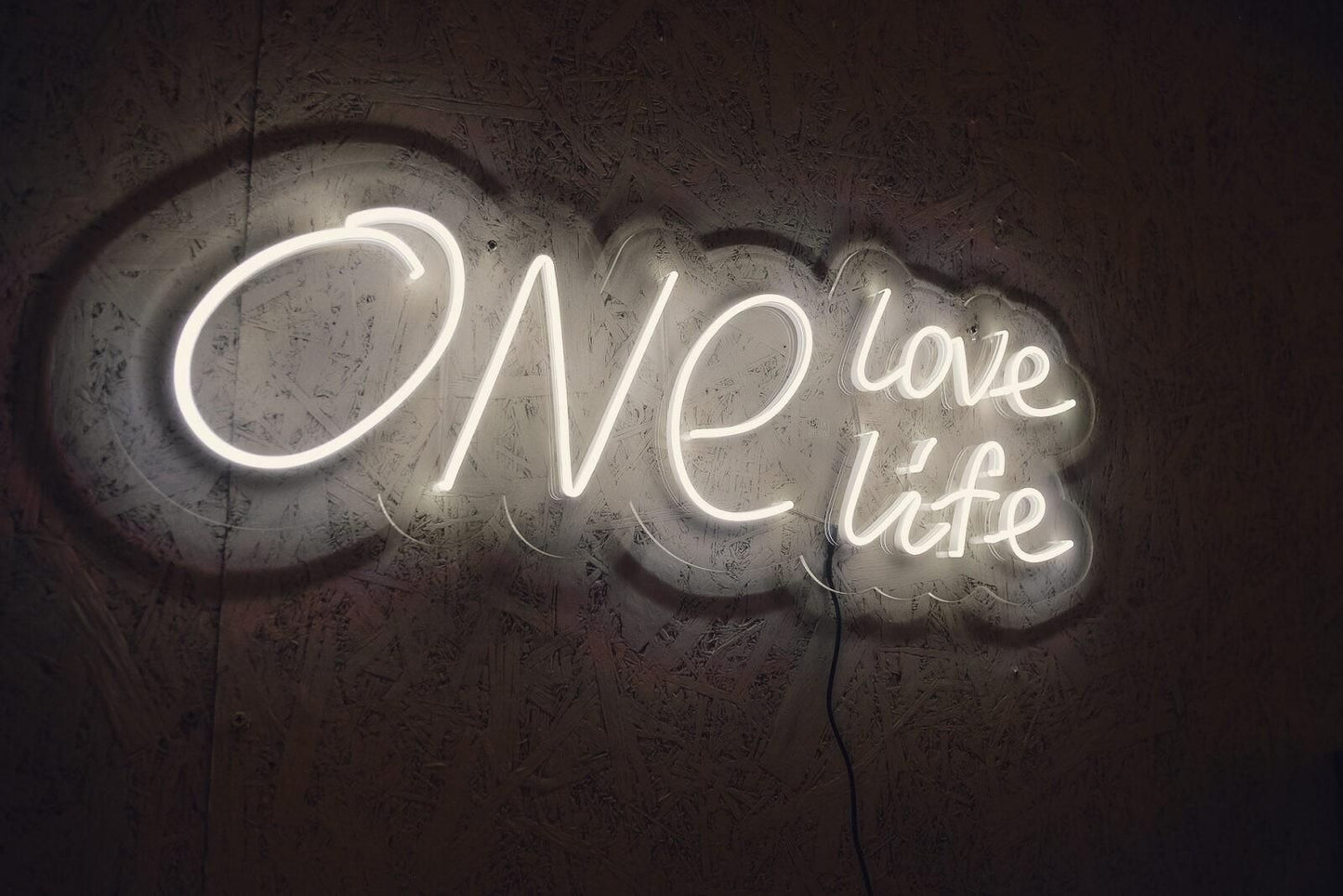 One Love, One Life Neon Sign