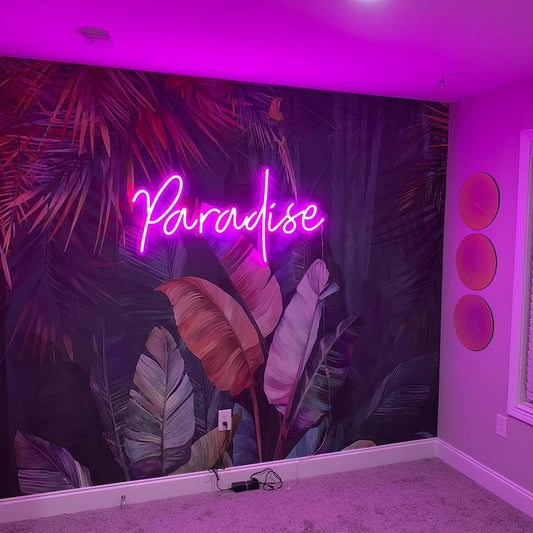 Paradise Neon Sign