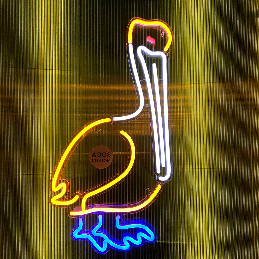 Pelican Neon Sign