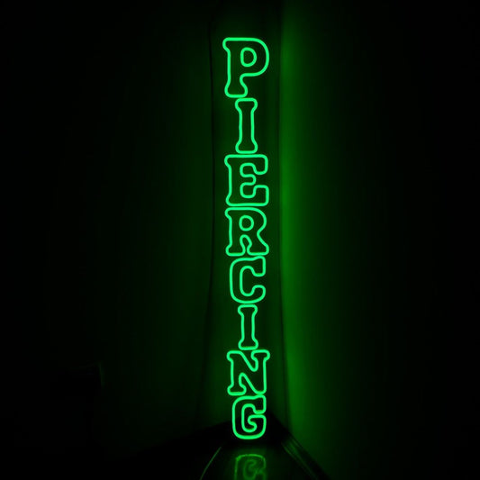 Piercing Neon Sign