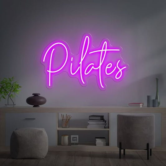 Pilates Neon Sign