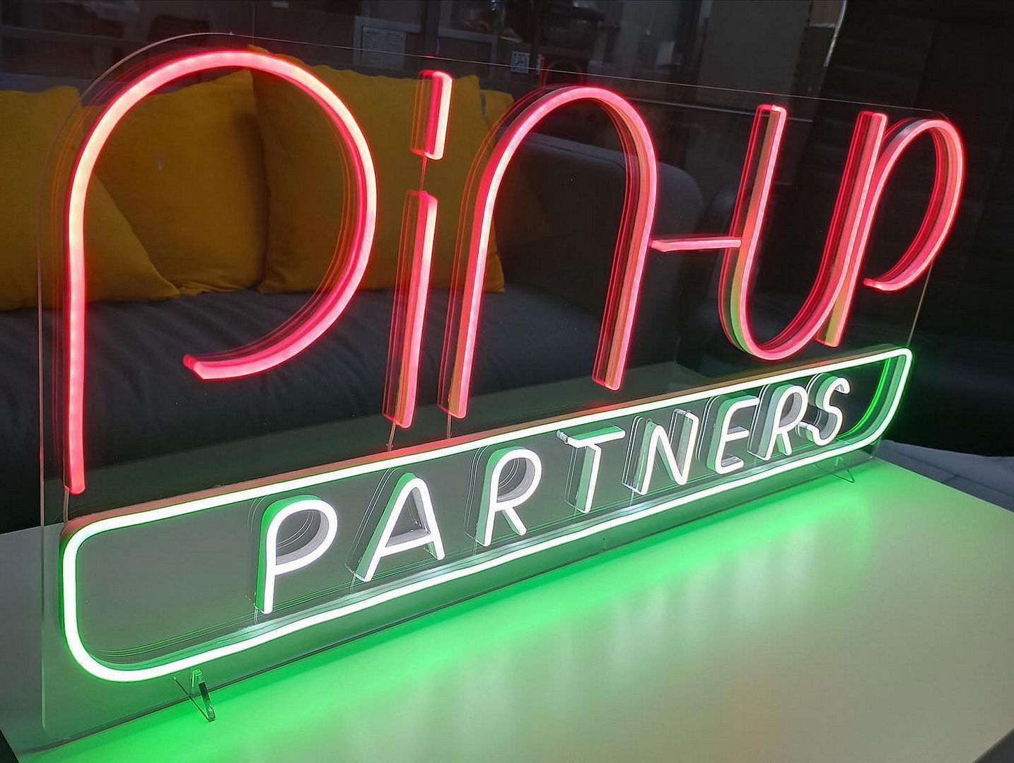 Pin-Up Partners Neon Sign