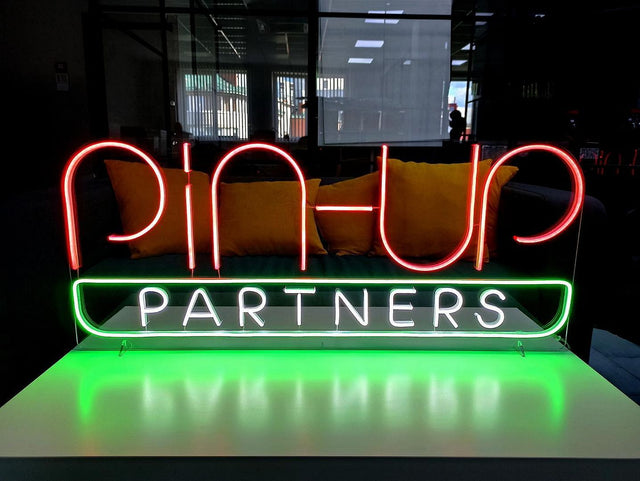 Pin-Up Partners LED Neon Sign for Office light up sign
