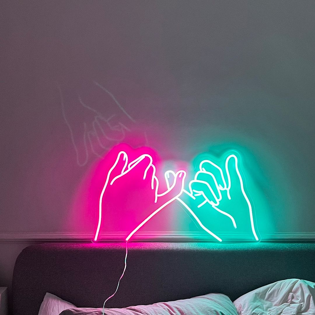 Pinky Promise Neon Sign